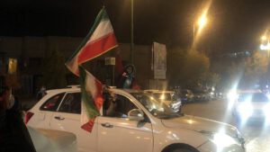 تبریز، شادمان از پیروزی تیم ملی فوتبال ایران