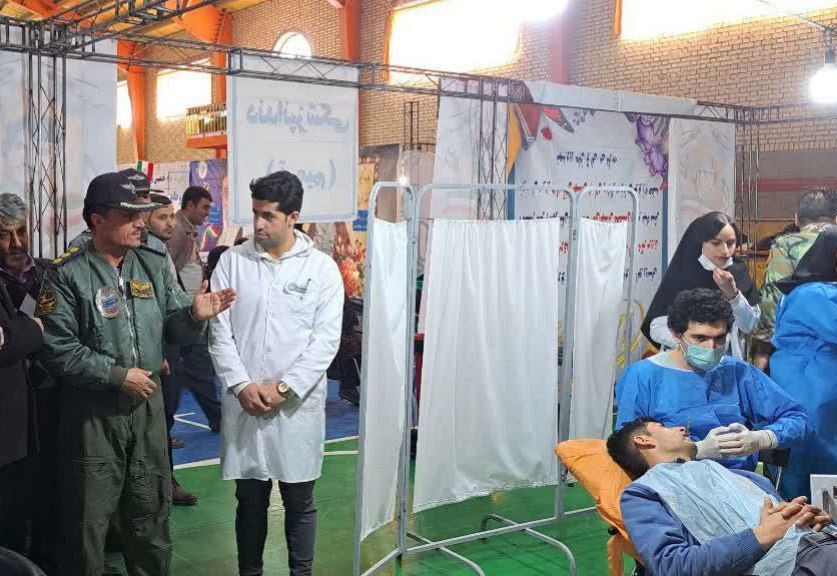 خدمات‌رسانی درمانی به ۲۰ هزار نفر در قالب اردوی جهادی پایگاه هوانیروز تبریز