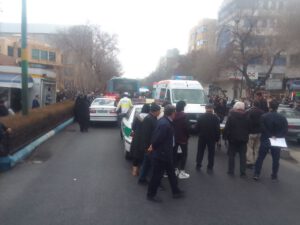 یک کشته و یک مصدوم در برخورد اتوبوس با عابر در تبریز