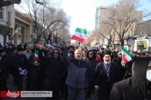 طنین خشم از صهیونیسم از گلوی مردم تبریز