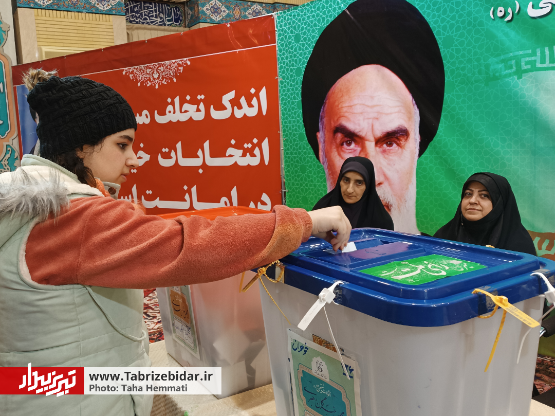 مشارکت بیش از ۲۸ درصدی تبریزی ها در انتخابات