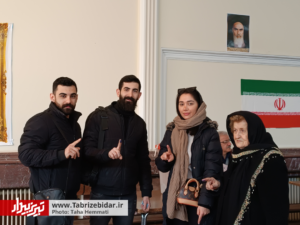 ارامنه تبریز پای صندوق رای