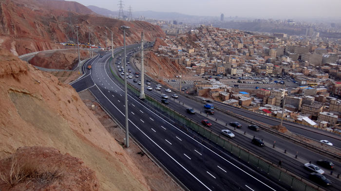 کاهش سرعت مجاز در اتوبان پاسداران در طرح نوروزی