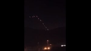 شلیک پدافند تبریز به شی مشکوک