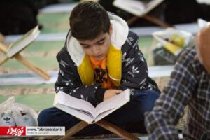 مراسم جزءخوانی قرآن کریم در مصلی تبریز
