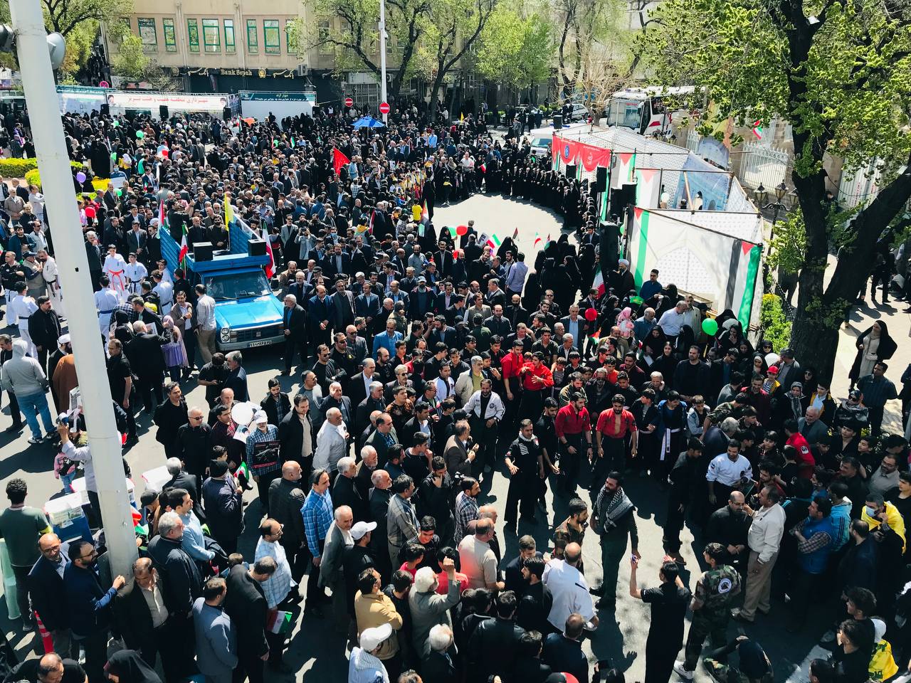 کوه ایماندی ییخیلماز فلسطین / فریاد حمایت تبریز از خواهر خوانده مظلوم