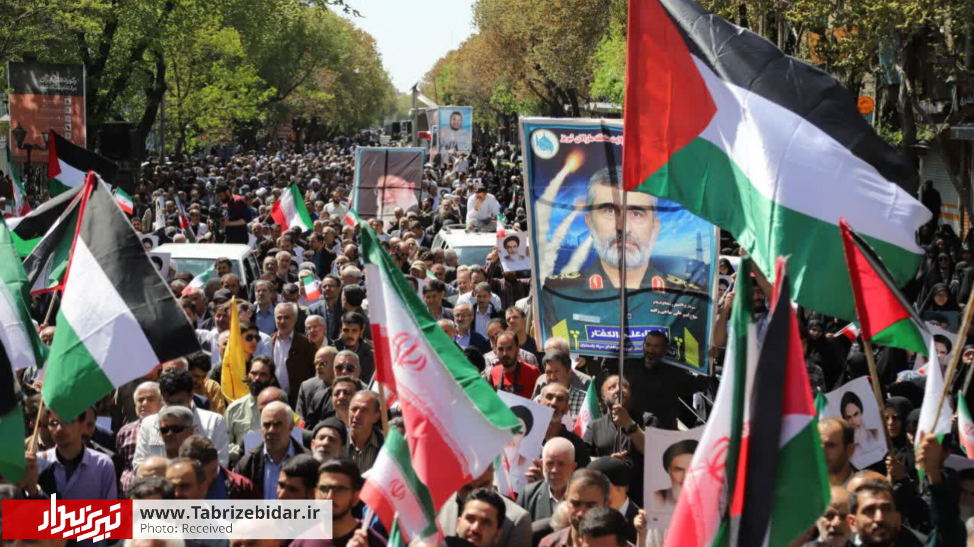 فریاد حمایت از وعده صادق