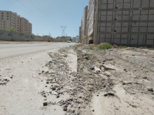 زخم حفاری بر پیکر معابر نصر