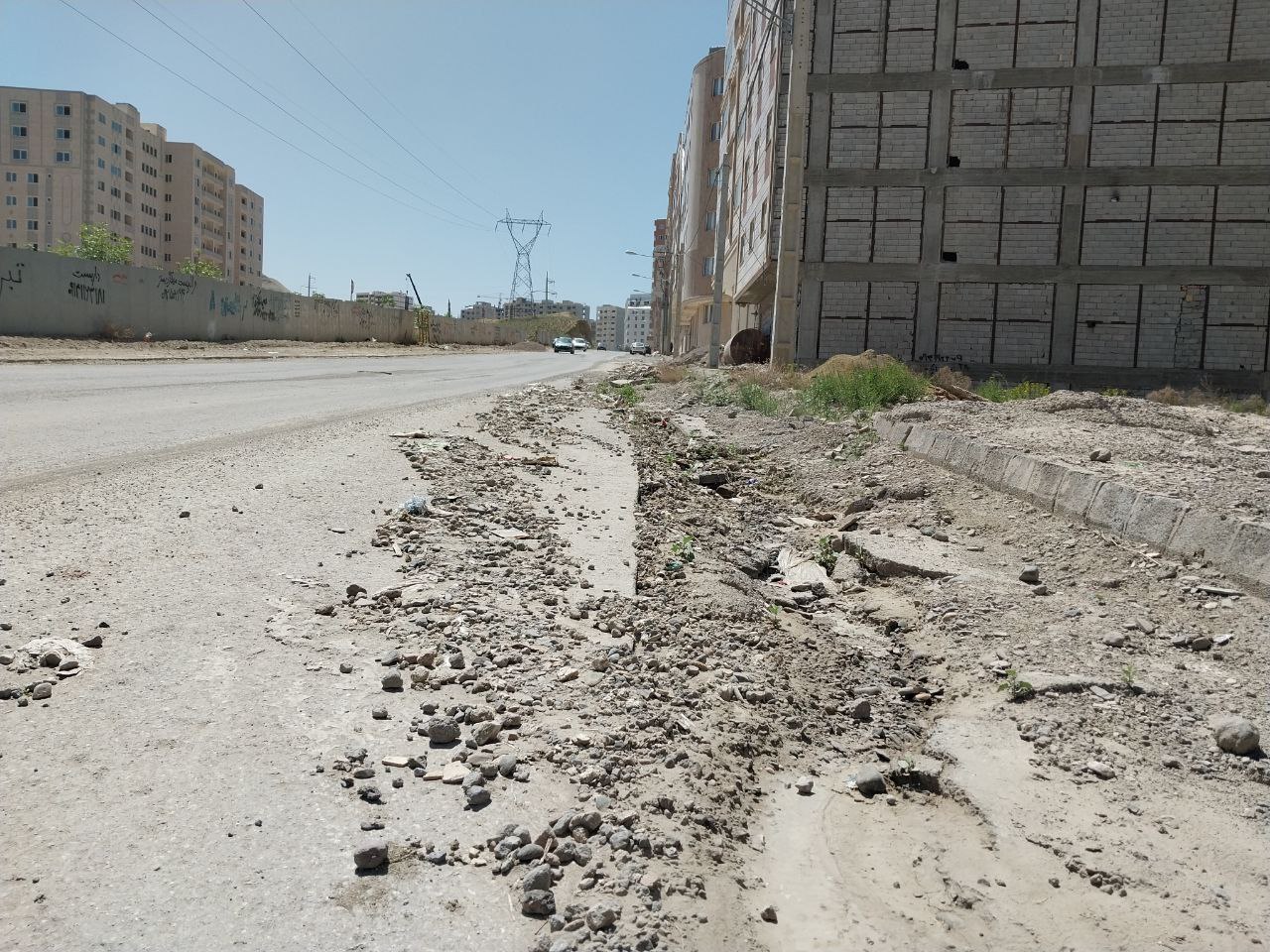 زخم حفاری بر پیکر معابر نصر