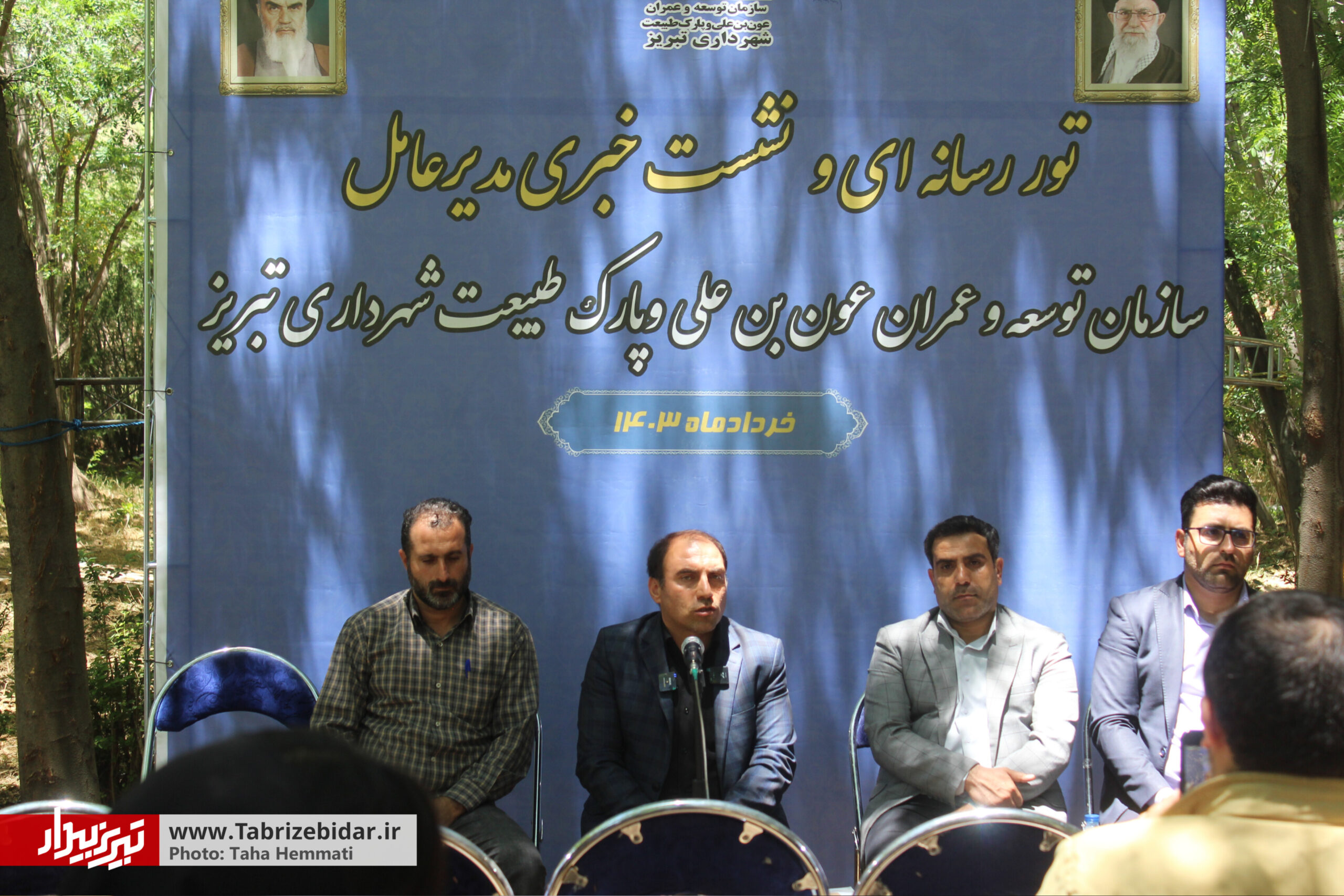 غرس ۳۵۰۰ نهال در طرح کاشت ۵۰ هکتاری عون‌بن‌علی