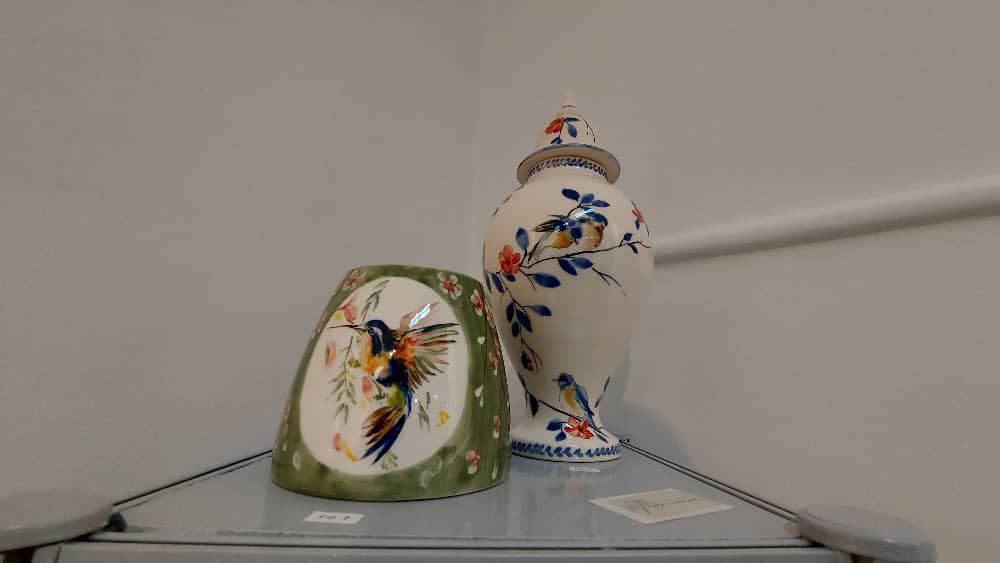 برپایی نمایشگاه آثار سفالی “نقش پرنده در نقاشی زیرلعابی” در تبریز