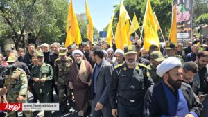 خَلَف آل هاشم در بین استقبال مردمی