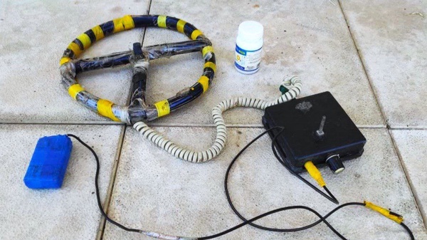 کشف و ضبط اسلحه و فلزیاب در عملیات پلیسی کلیبر