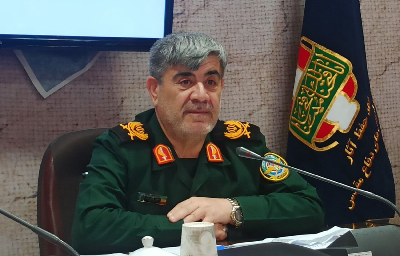 مراسم تشییع چهار شهید گمنام در تبریز