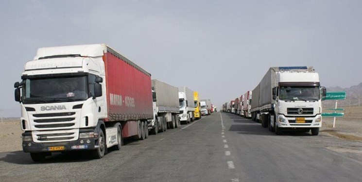 جابجایی ۲۴ میلیون تُن کالا توسط ۲۵ هزار خودرو باری در آذربایجان‌شرقی