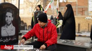 غبارروبی مزار شهدای مارالان