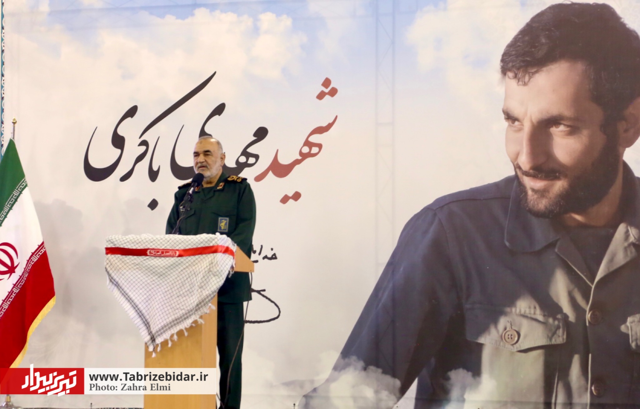 شهید باکری قهرمان بزرگ امت اسلامی / مقابل هر تهدیدی قاطعانه ایستاده‌ایم