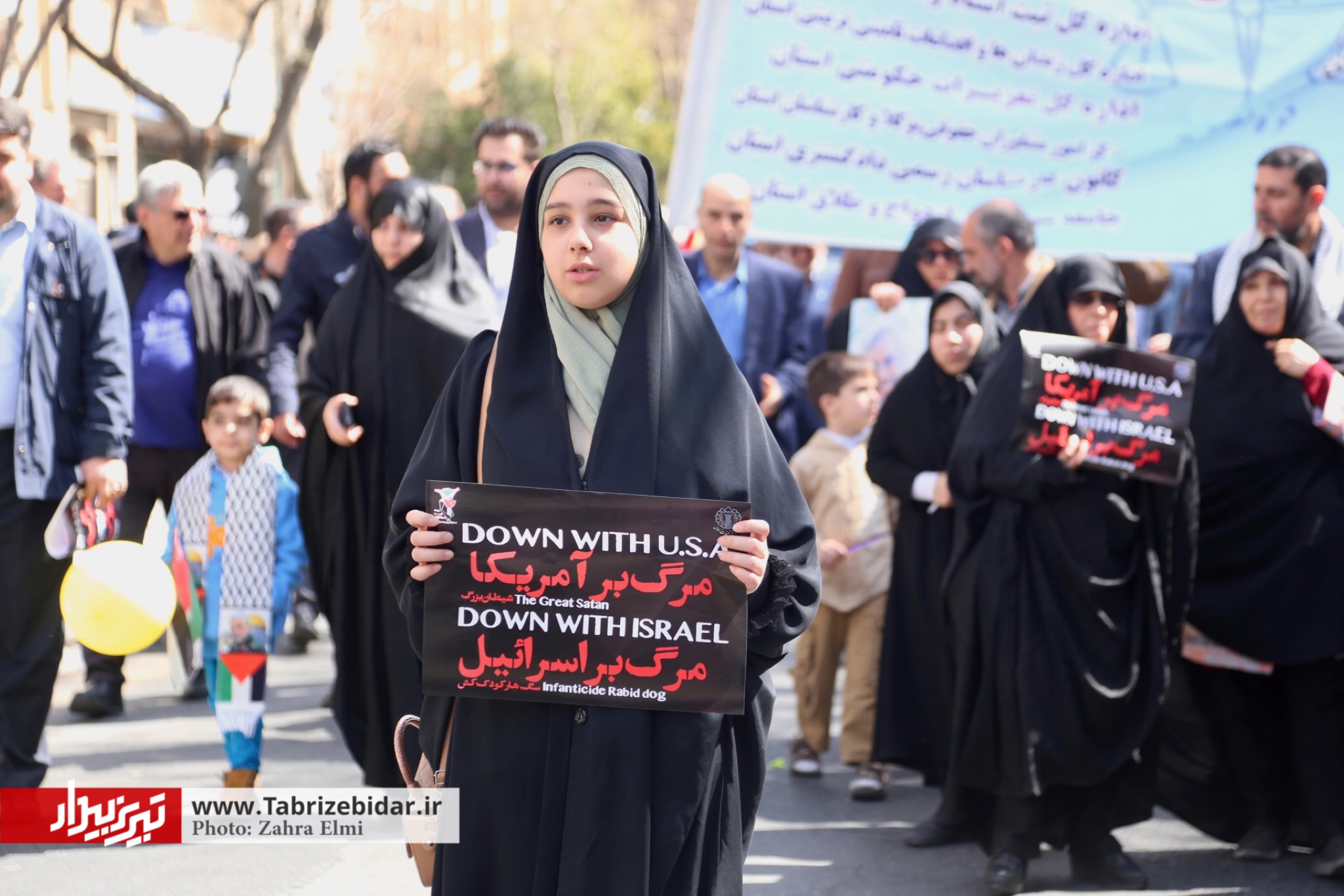 خواهر خوانده‌ای که پای غزه ایستاده