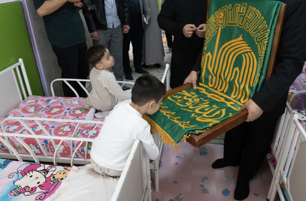 کودک، اشک، ضریح خیال / لبخند رضوی بر چهره کودکان نور احسان