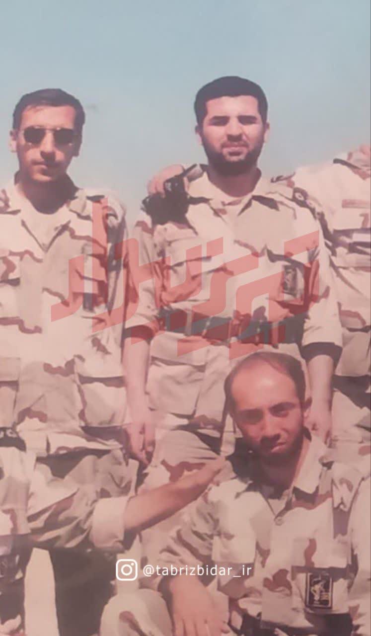 سه شهید موشکی تبریز در یک قاب