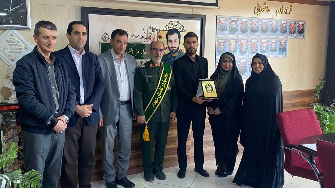 فرمانده سپاه عاشورا به جمع خادمیاران افتخار شهدای آذربایجان‌شرقی پیوست