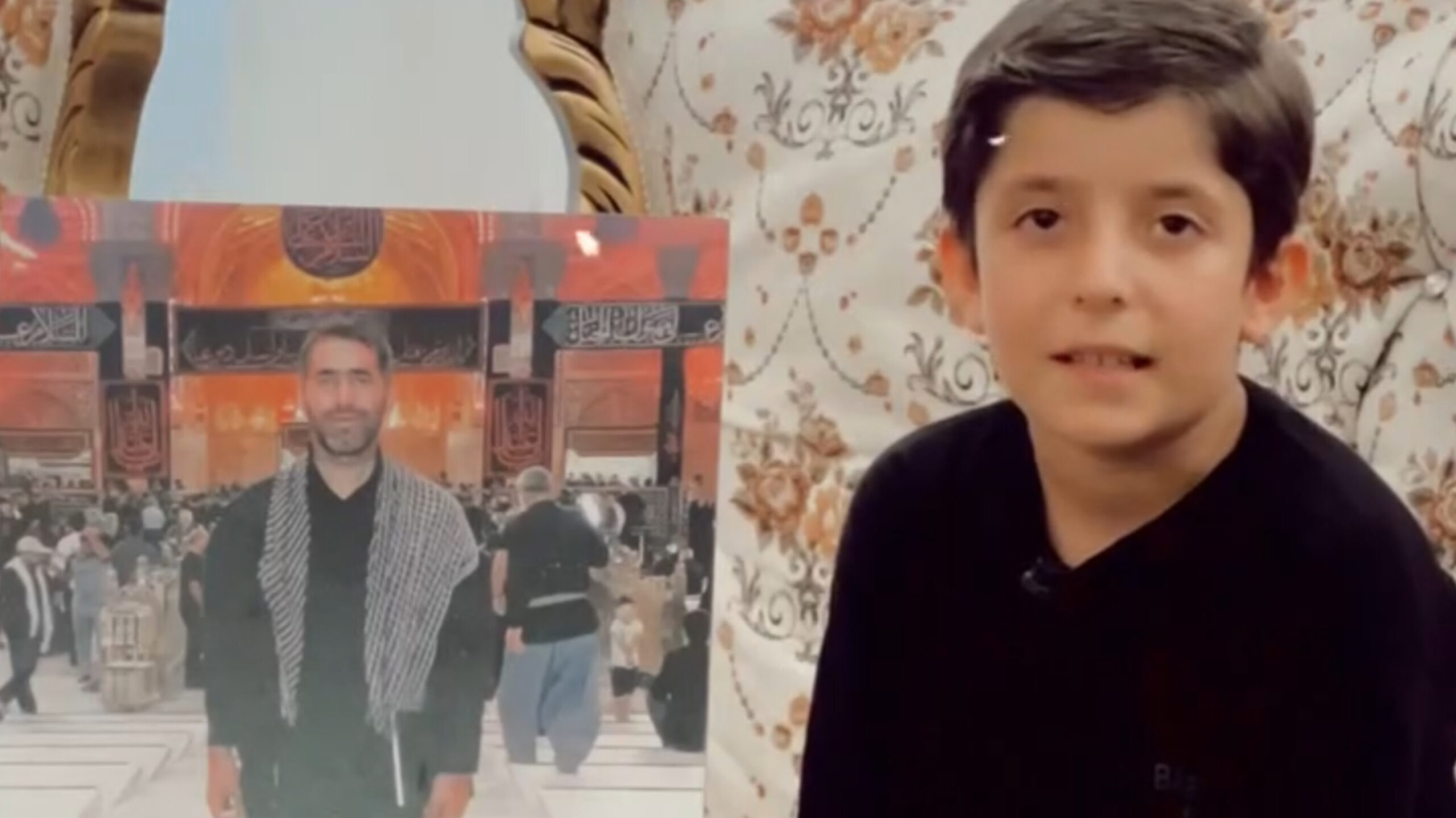 فقط یکبار بیاید، من و برادرم را ببینید و برود