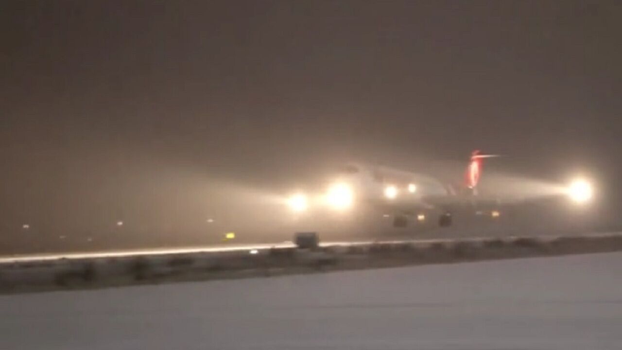 پروازهای فرودگاه بین‌المللی تبریز دایر است