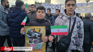 نفرت «غیرتلی تبریز» از آشوبگران تروریست