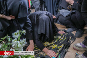 خاک تبریز متبرک به گلگون کفنان راه اقتدار شد