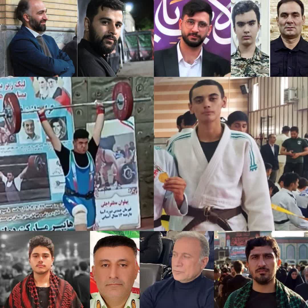 ۱۰ شهید ورزشکار آذربایجان‌ شرقی