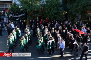 اجتماع عاشورایی و حماسی دستجات حسینی تبریز