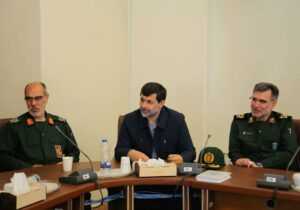 دیدار فرماندهان سپاه با استاندار آذربایجان شرقی
