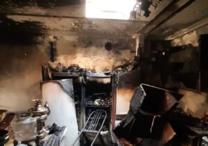 آتش سوزی در منطقه رضوانشهر تبریز مهار شد