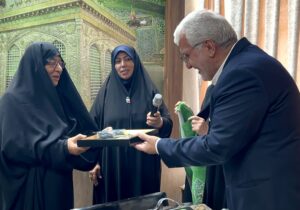 تجلیل از بانوان ایثار و خدمت در مکتب رضوی